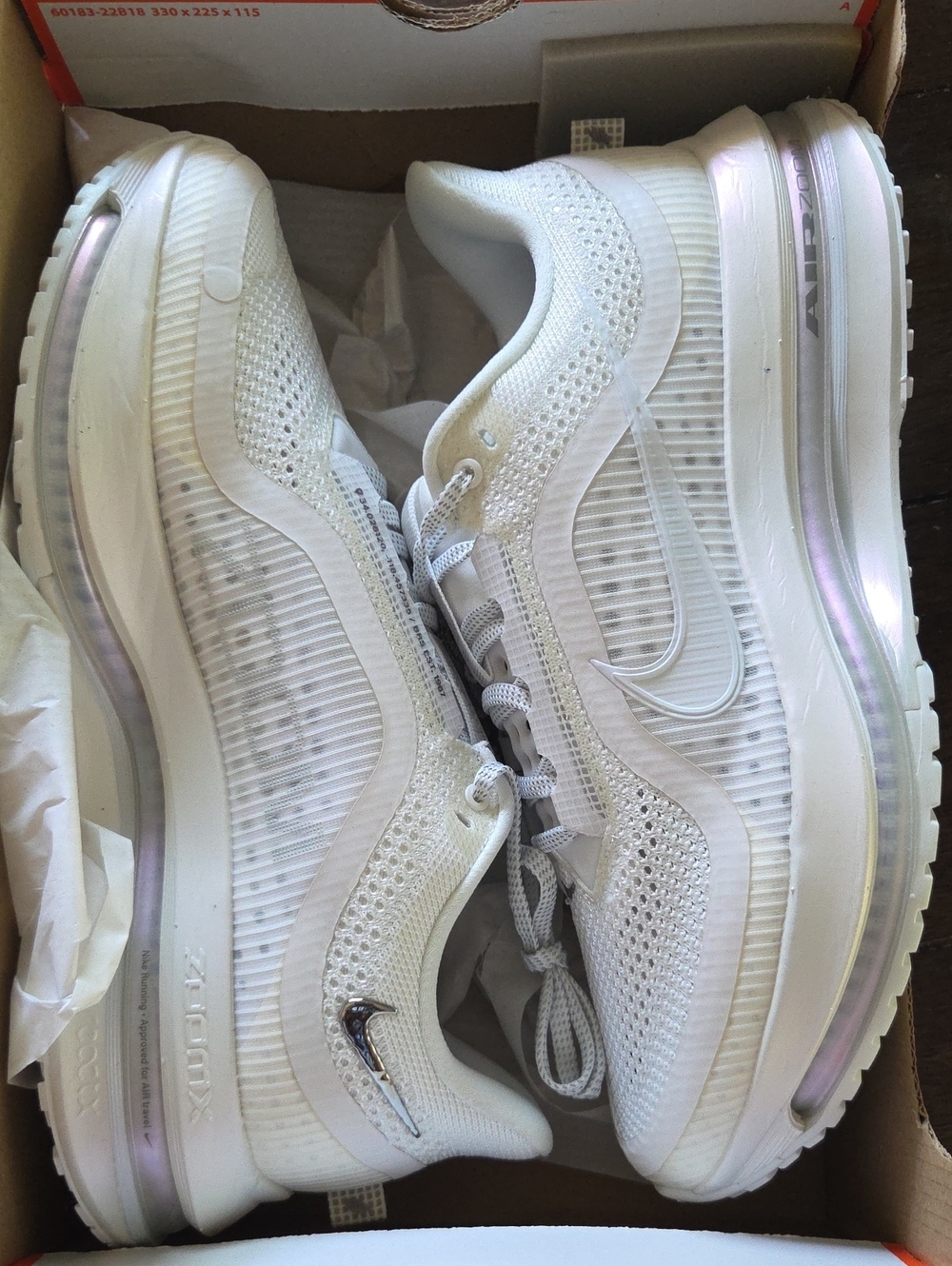 Nike Women’s White Pegasus Premium Running Shoe
